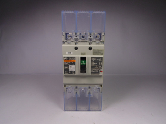 Fuji Electric BW250EAGU-3P200 Circuit Breaker 3Pole 50/60Hz 200A  USED