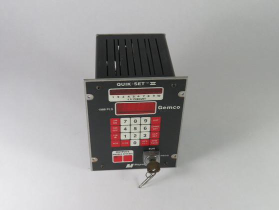 Ametek 1988-M-10-C Micro Computer Quickset II W/Key  USED