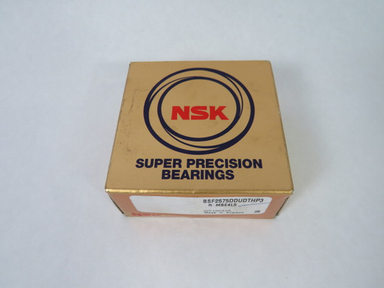 NSK BSF2575DDUDTHP3 Super Precision Bearing 2.9" OD 0.9" ID  NEW