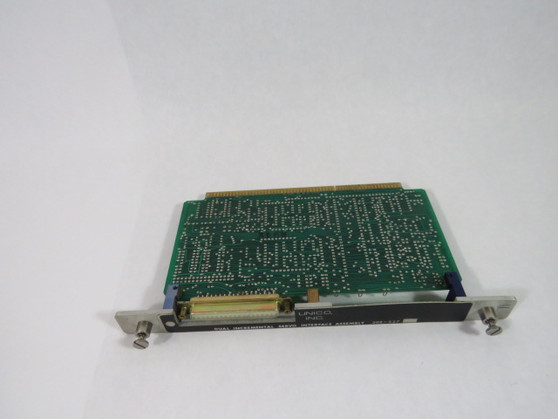 Unico 308-227 306-564.2 Dual Incremental Servo Interface Assembly  USED