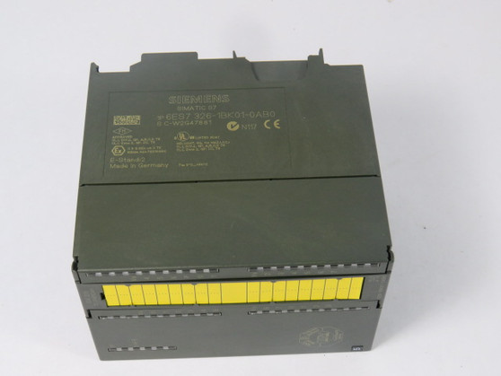 Siemens 6ES7-326-1BK01-0AB0 Digital Input Module 24VDC 1x40-Pin  USED