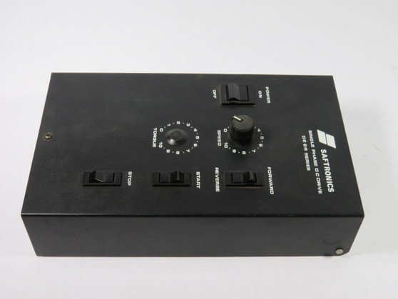 Saftronics DC Drive 1/4-2HP Range Input 15A 240VAC Output 180V/10A  USED