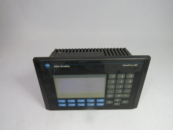 Allen-Bradley 2711-B5A2X Series H Operator Panel MISSING BACK COVER  USED