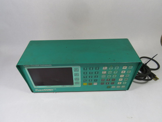 Gurley Precision 2000-53 Pointfinder Operator Panel 120/240V Damaged Screen USED