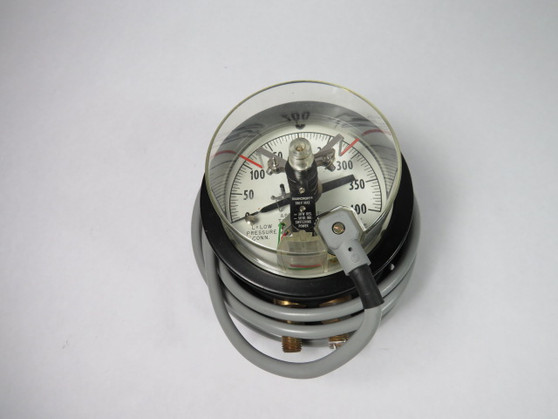 Ashcroft 45112502L400 Gauge 380V 30W 50VA 0-400kPa 3.9" Diameter  USED