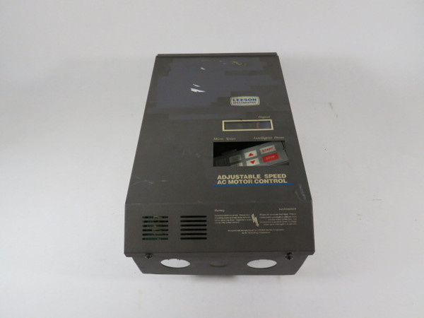 Leeson 174559 Inverter AC Drive *Missing Display* 15HP 0-460/575V 17A  AS IS