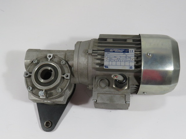 Bonfiglioli BN71B4-8D16020690-6407657 Motor .37kW c/w Gear Reducer 1:60  USED