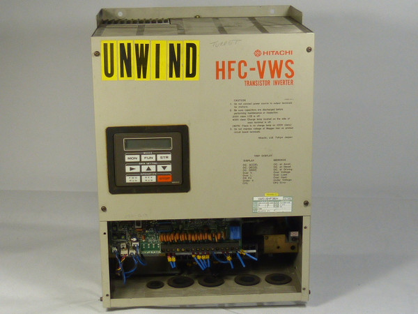 Hitachi VWS16HF3EH HFC-VWS16HF3EH Transistor Inverter Drive 3Ph  USED