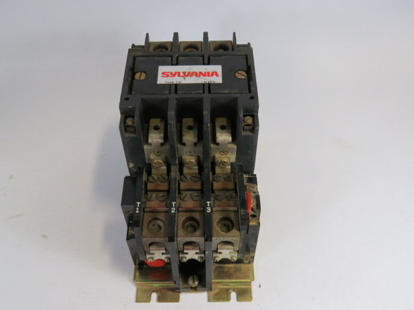 Sylvania T13U033-76 Motor Starter 120V@60Hz 110V@50Hz 90A USED