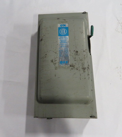 ITE FK364N Industrial Disconnect Switch 200A 600VAC 3P 100HP 3Ph  USED