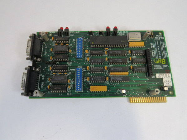 Bristol Babcock 392031-01-9 Communication Assembly Board USED