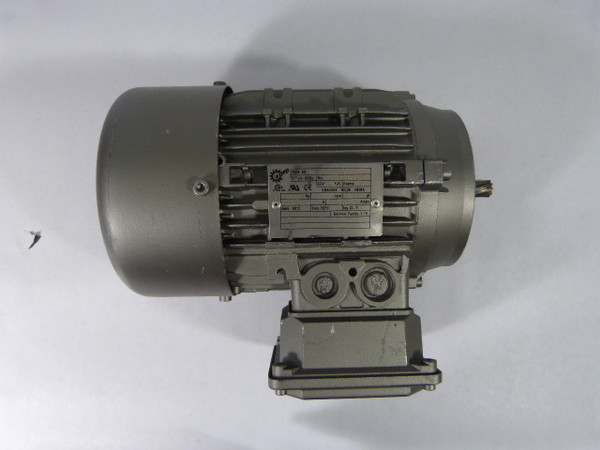 Nord 1/2HP 1720RPM 230/460V 71 TEFC 3Ph C/W Integrated Pinion Gear  USED