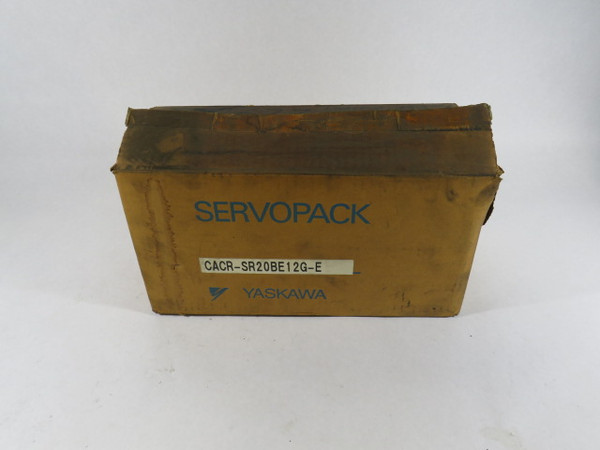 Yaskawa CACR-SR20BE12G-E Servo Controller  USED