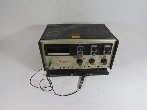UPA Dermitron D9E-05 Digital Direct Reading Gauge w/Probe *No Power* AS IS