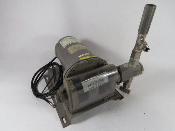 Helwig V5-1830-S6 C/W General Electric Motor 1/4HP 1725RPM 115V 48Y TEFC  USED