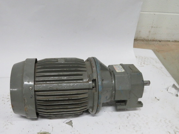 Sterling 3HP 1725RPM 575V 182TC TEFC 3Ph 3.2A 60Hz C/W Reducer 3.2:1  USED
