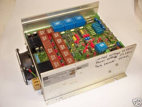 STROMAG CHA1003CE Servo Drive 3Ph 480V 100A 60Hz MISSING SCREWS USED