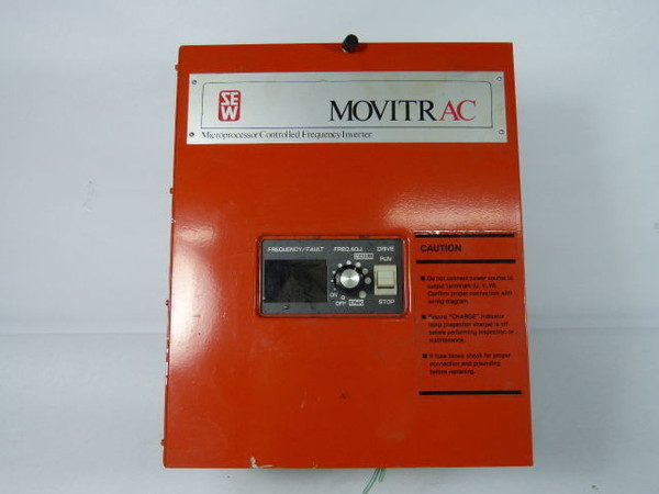 Sew-Eurodrive 4603.5 MoviTrac Frequency Inverter Controller 3HP 460VAC  USED