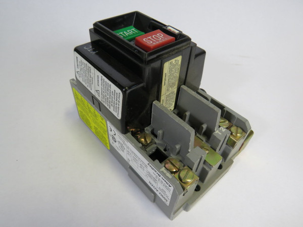 Allen-Bradley 609U-AOXD Manual Starter SER G 110V@50Hz 115-120V@60Hz USED