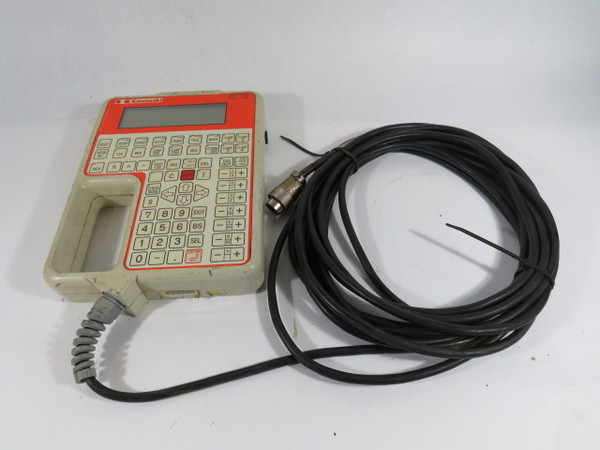 Kawasaki 50817 Robotic Teach Pendant MISSING PUSH BUTTON CAP AS IS