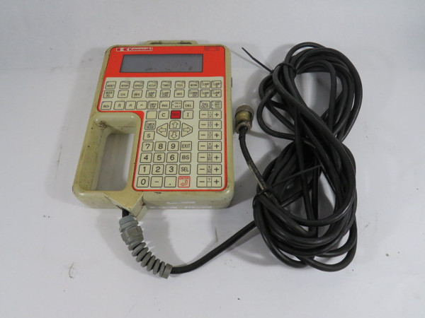 Kawasaki 50817 Robotic Teach Pendant CRACKED BODY AS IS