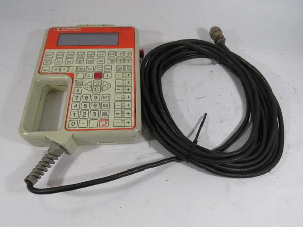 Kawasaki 50817 Robotic Teach Pendant MISSING CASE SCREWS AS IS