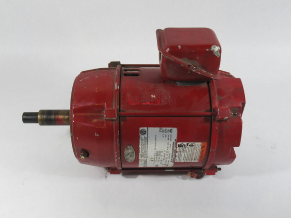 US Motors 5.0HP 1740RPM 575V 184JMV TEFC 3PH 5.6A 60HZ USED