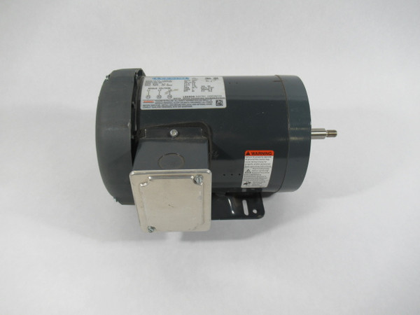 Leeson 2HP 3450RPM 575V 56CZ TEFC 3PH 2.4A 60Hz USED