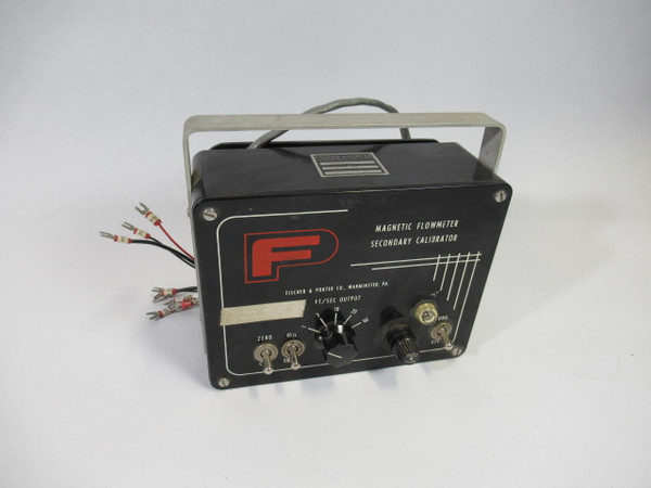 Fischer & Porter 55MC1015 Magnetic Flow Meter Secondary Calibrator USED