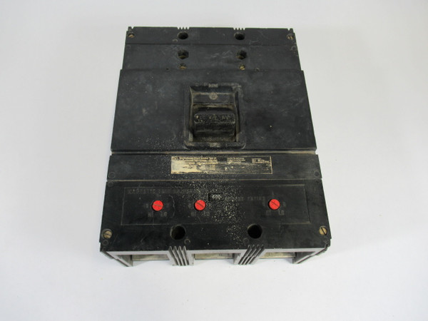 Westinghouse 1265C95G05 Circuit Breaker 600A 600VAC 3-Pole USED