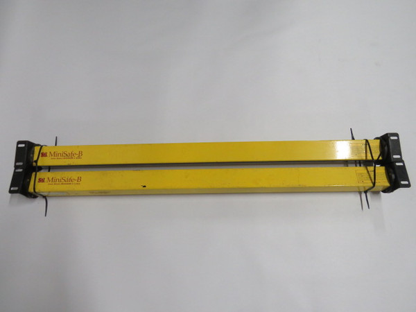 STI MS4436B-2 Light Curtain Transmitter and Receiver 50' Range USED