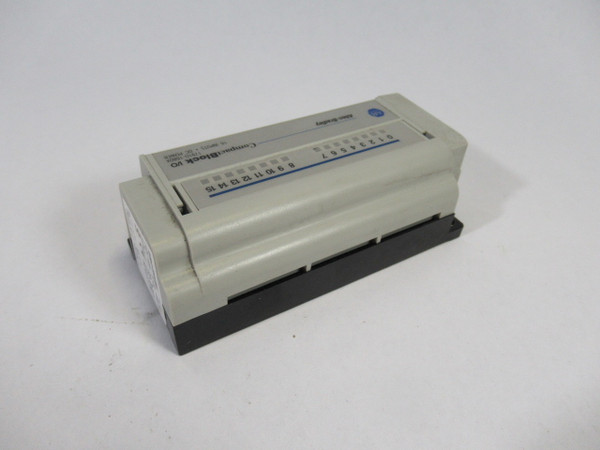 Allen-Bradley 1791D-16B0X Compact Block I/O Ser D Rev A01 16 Inputs USED