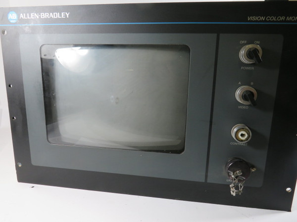 Allen-Bradley 2801-N8 Display Monitor Series A 120VAC USED