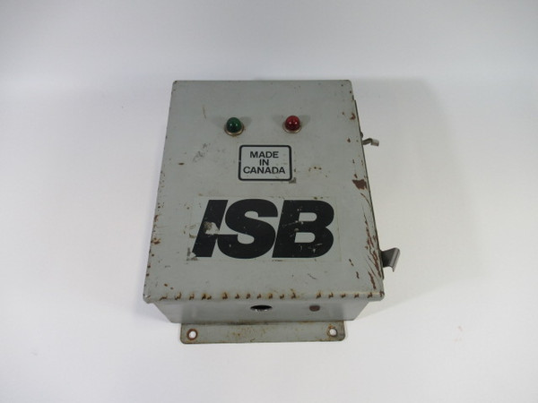 ISB ISO-3.18-STD Light Curtain Controller 120VAC 60Hz Rust/SHELF WEAR USED