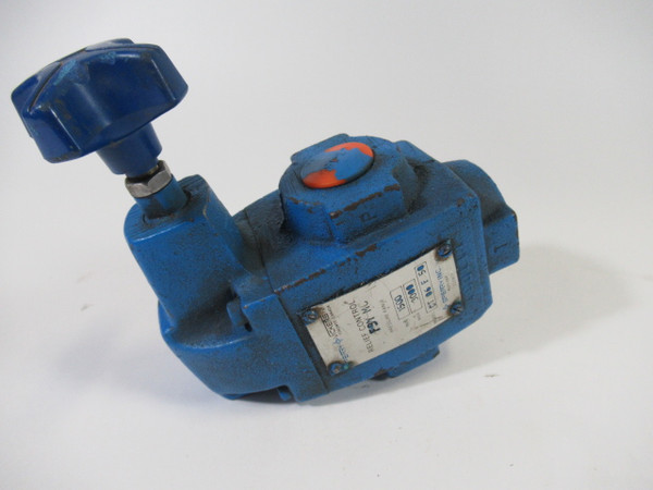 Vickers CT-06-F-50 Relief Valve 1500-3000 psi 60 gpm USED
