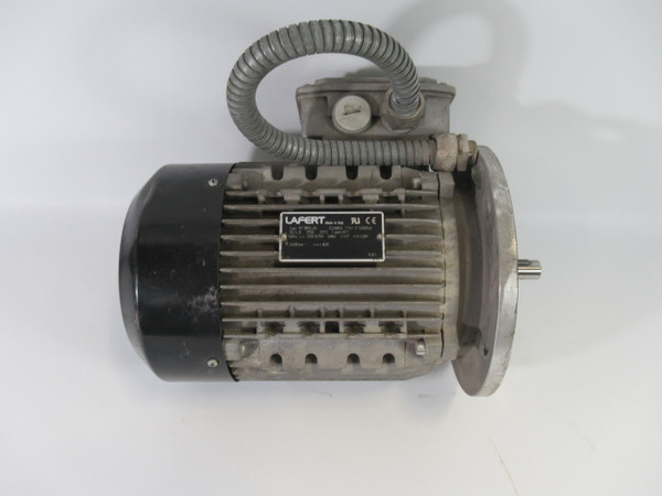 Lafert 2.5HP 3420RPM 333/575 D/Y TEFC 4.9/2.8A 60Hz USED