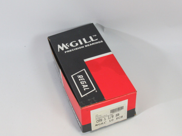 McGill CFH-1-1/8-SB Cam Follower 1-1/8" Roller Dia 5/8"Stud Dia 10-Pack NEW
