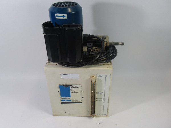 Trabon EO-2 Pump Package 250VAC 200VDC 1.5A 50W 150CC/MIN USED