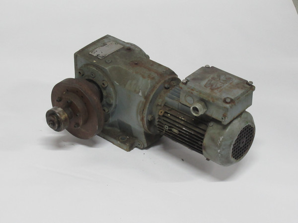 Sew-Eurodrive 1.00Hp 230/460V TEFC 3Ph C/W Gear Reducer 85.65:1 Ratio USED