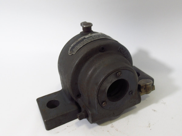 Fafnir SAL-1-3/16 Float Ball Bearing Unit Open Ended 2 Bolt 1-3/16"ID USED