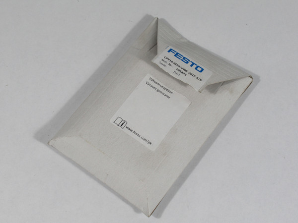 Festo 185871 CPV14-M1H-VI95-2GLS-1/8 Vacuum Generator 0.65W 21VDC NEW