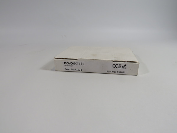 Novotechnik MUP110-1 Signal Conditioner 0-20mA/4-20mA 0-10V Output NEW