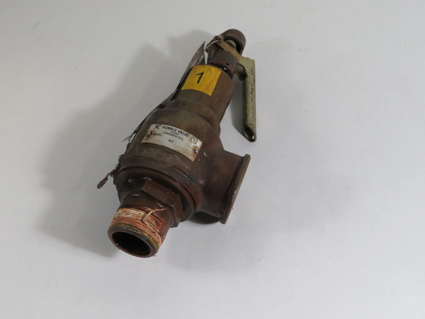 Kunkle Valve 6010GFM01-AM Safety Relief Valve 1-1/4" 250 psig USED