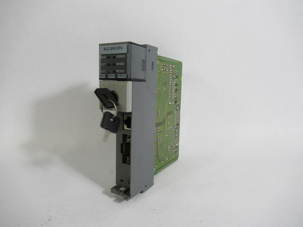 Allen-Bradley 1747-L531 Series D Rev.4 FRN.10 Processor w/Key *No Door* USED