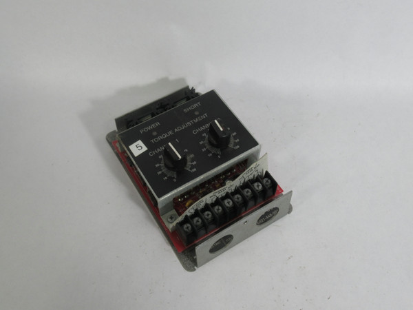 Warner Electric CBC-300 6021-448-001 Adj. Brake/Clutch Control AS IS