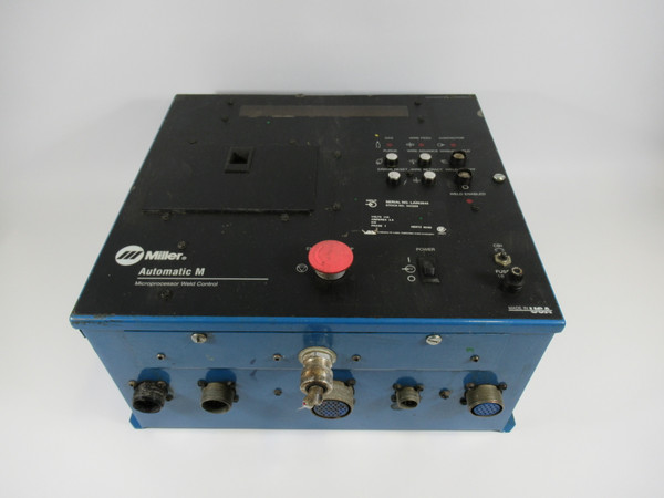 Miller 043268 Automatic M Microprocessor Weld Control 115V w/ E-Stop USED