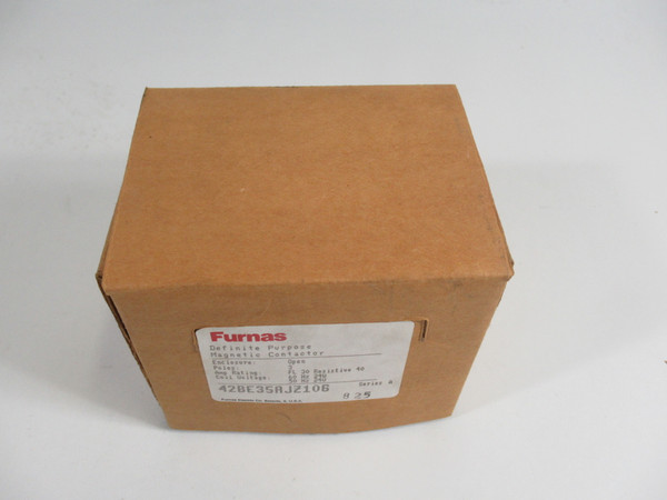 Furnas 42BE35AJZ106 Series A Magnetic Contactor 24V@50/60Hz 3P NEW