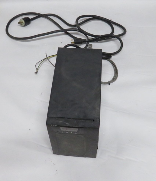 Eaton PW9130L3000T-XL Uninterruptible Power Supply 96VDC BROKEN Cover USED