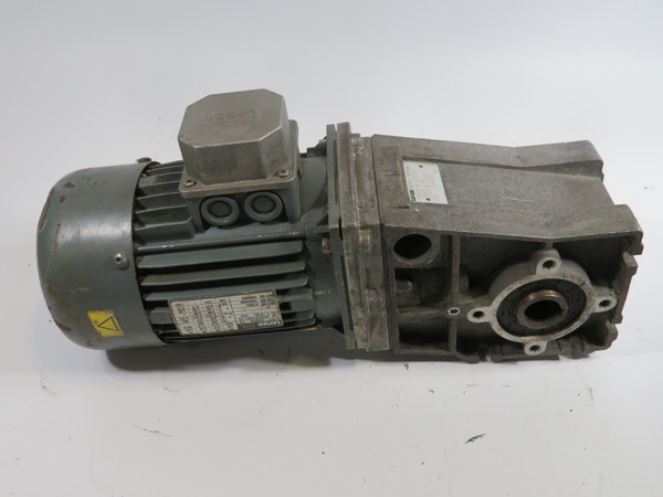 Lenze 0.45kW 1710RPM 277/480V 3Ph 1.60/0.95A C/W Reducer 22.489:1 Ratio USED