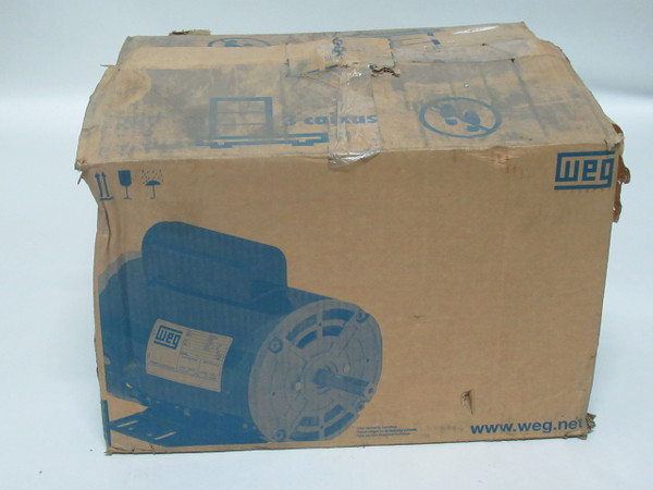 Weg 5.0HP 1755RPM 575V 182/4TD TEFC 3Ph 6.45A 60Hz NEW